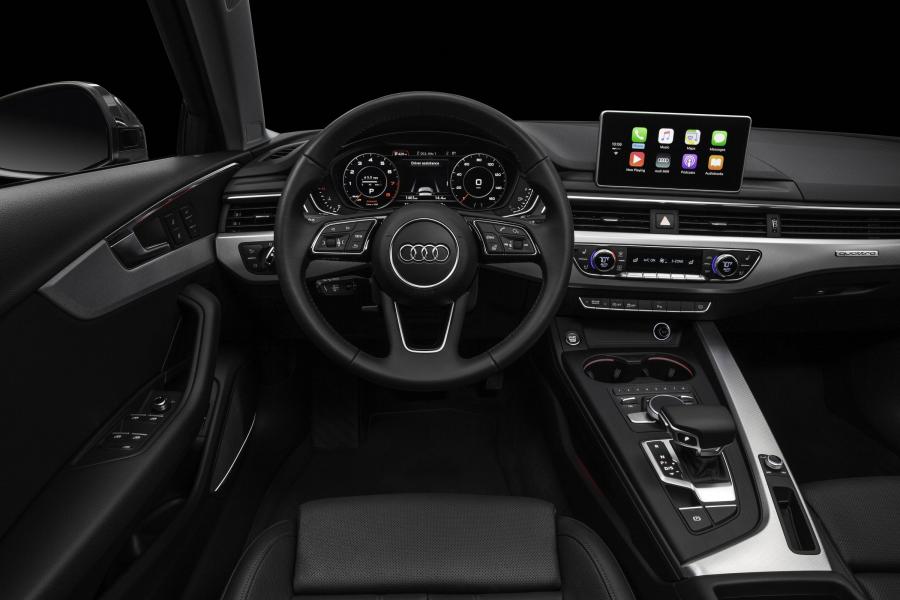 Интерьер Audi A4 2.0T Quattro S-Line (B9) 2016 года  (NA) (фото 28 из 29)